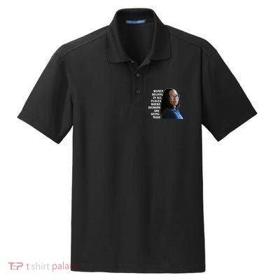 Ketanji Brown Jackson Women Quote Dry Zone Grid Polo