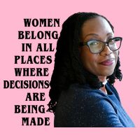 Ketanji Brown Jackson Women Quote Button