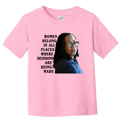 Ketanji Brown Jackson Women Quote Toddler T-Shirt