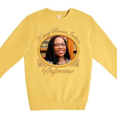 Ketanji Brown Jackson Supreme Premium Crewneck Sweatshirt