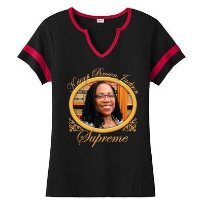 Ketanji Brown Jackson Supreme Ladies Halftime Notch Neck Tee