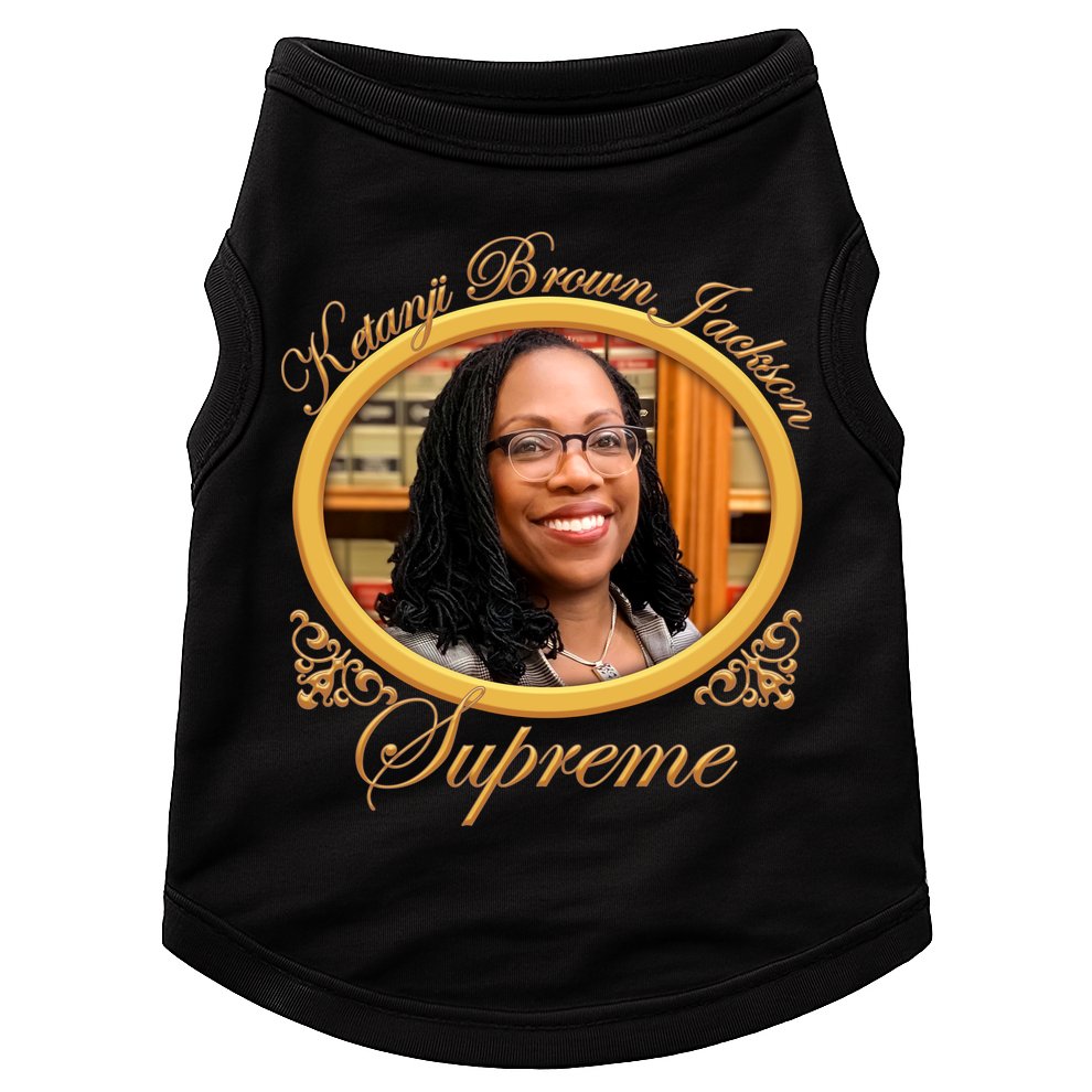 Ketanji Brown Jackson Supreme Doggie Tank