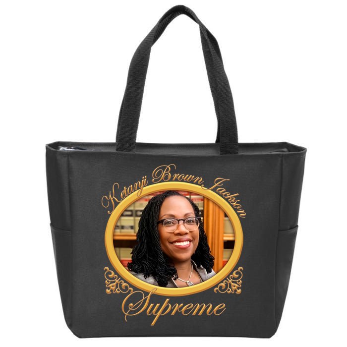 Ketanji Brown Jackson Supreme Zip Tote Bag