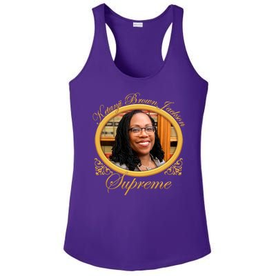 Ketanji Brown Jackson Supreme Ladies PosiCharge Competitor Racerback Tank