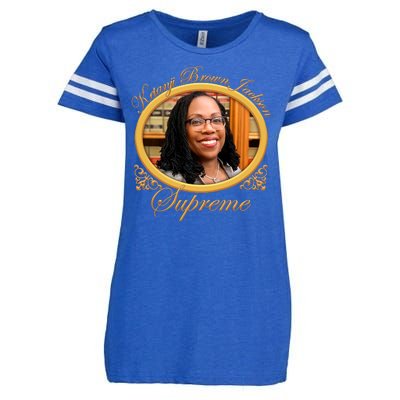 Ketanji Brown Jackson Supreme Enza Ladies Jersey Football T-Shirt