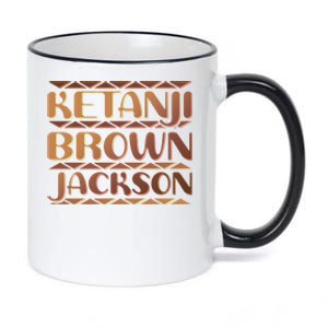 Ketanji Brown Jackson Melanin Colors Supreme Court Justice 11oz Black Color Changing Mug