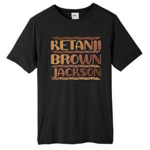 Ketanji Brown Jackson Melanin Colors Supreme Court Justice Tall Fusion ChromaSoft Performance T-Shirt