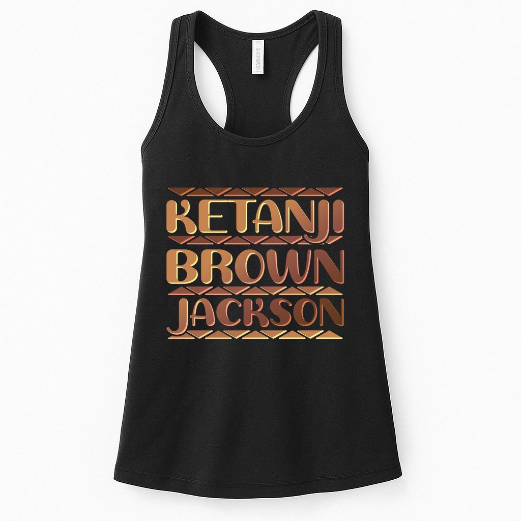 Ketanji Brown Jackson Melanin Colors Supreme Court Justice Womens Tank Top