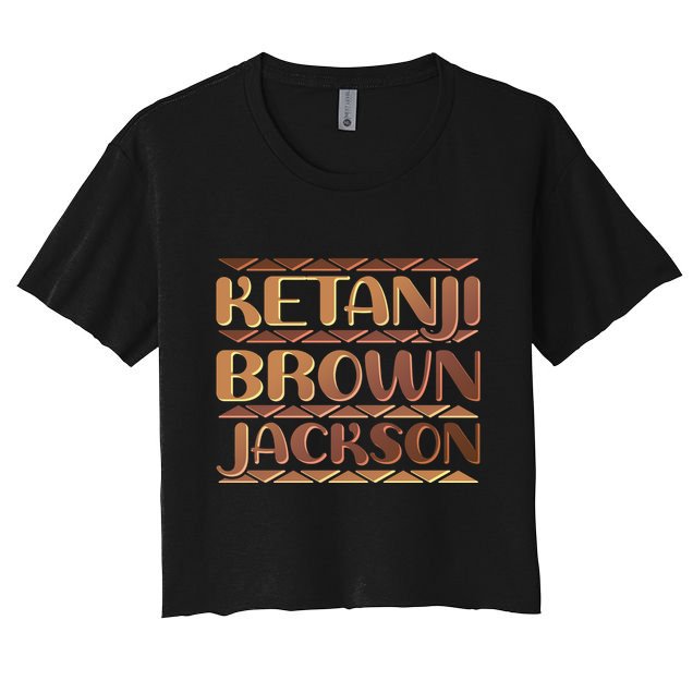 Ketanji Brown Jackson Melanin Colors Supreme Court Justice Crop Top