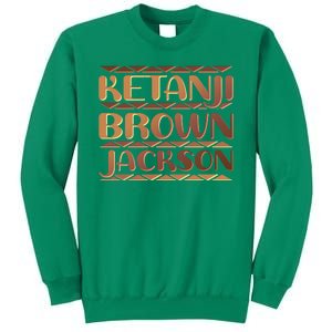 Ketanji Brown Jackson Melanin Colors Supreme Court Justice Sweatshirt