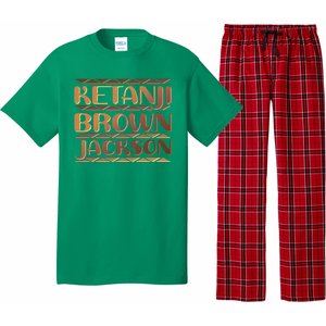 Ketanji Brown Jackson Melanin Colors Supreme Court Justice Pajama Set