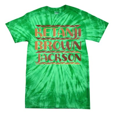 Ketanji Brown Jackson Melanin Colors Supreme Court Justice Tie-Dye T-Shirt