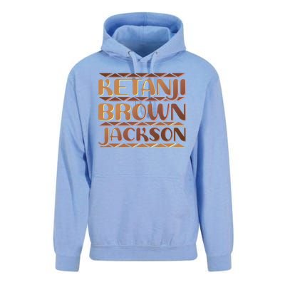 Ketanji Brown Jackson Melanin Colors Supreme Court Justice Unisex Surf Hoodie