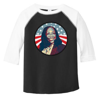 Ketanji Brown Jackson USA Vintage Toddler Fine Jersey T-Shirt