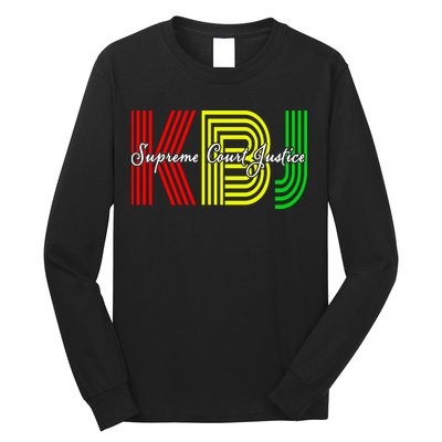 Ketanji Brown Jackson Supreme Justice Court 1st Black Woman Long Sleeve Shirt