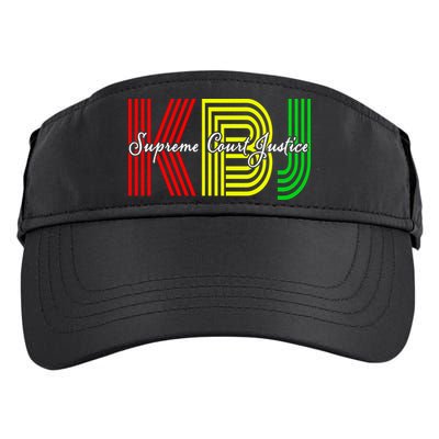 Ketanji Brown Jackson Supreme Justice Court 1st Black Woman Adult Drive Performance Visor