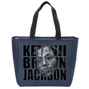 Ketanji Brown Jackson Supreme Court Justice Zip Tote Bag