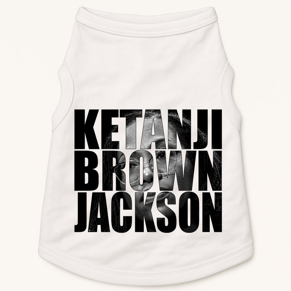 Ketanji Brown Jackson Supreme Court Justice Doggie Tank