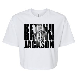 Ketanji Brown Jackson Supreme Court Justice Bella+Canvas Jersey Crop Tee