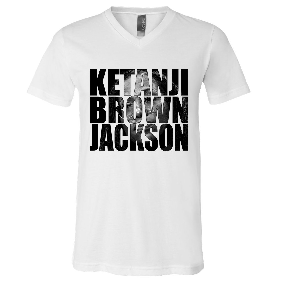 Ketanji Brown Jackson Supreme Court Justice V-Neck T-Shirt