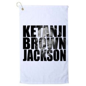 Ketanji Brown Jackson Supreme Court Justice Platinum Collection Golf Towel