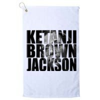 Ketanji Brown Jackson Supreme Court Justice Platinum Collection Golf Towel