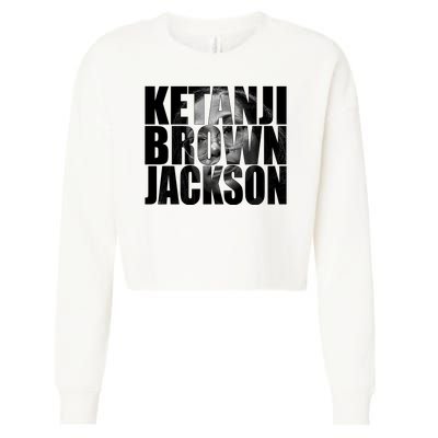 Ketanji Brown Jackson Supreme Court Justice Cropped Pullover Crew