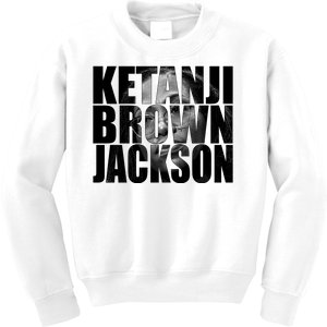 Ketanji Brown Jackson Supreme Court Justice Kids Sweatshirt