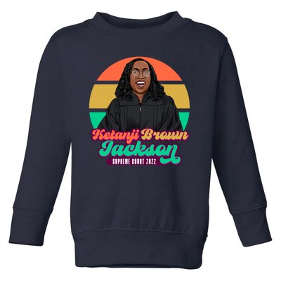 Kentanji Brown Jackson Supreme Court 2022 Notorious KBJ Toddler Sweatshirt