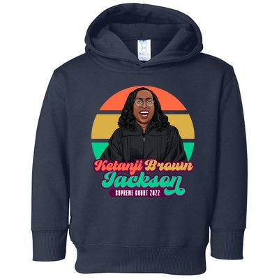 Kentanji Brown Jackson Supreme Court 2022 Notorious KBJ Toddler Hoodie