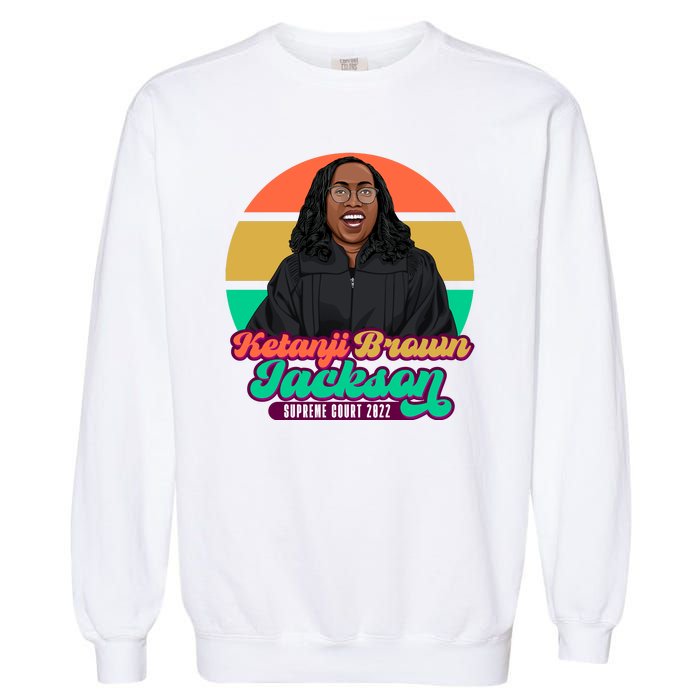 Kentanji Brown Jackson Supreme Court 2022 Notorious KBJ Garment-Dyed Sweatshirt