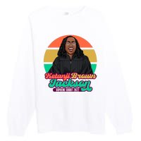 Kentanji Brown Jackson Supreme Court 2022 Notorious KBJ Premium Crewneck Sweatshirt