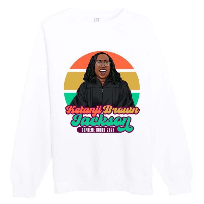 Kentanji Brown Jackson Supreme Court 2022 Notorious KBJ Premium Crewneck Sweatshirt