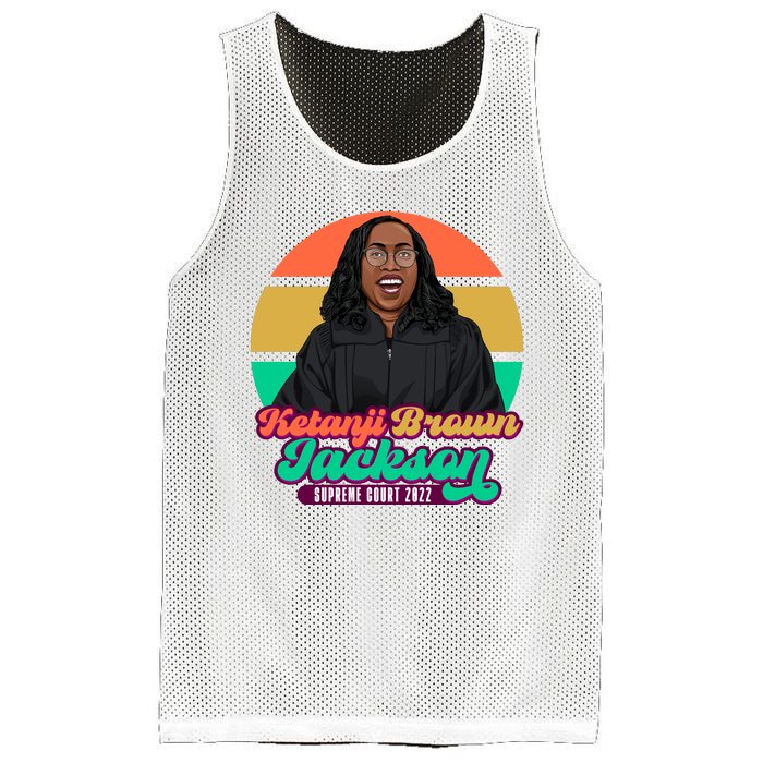 Kentanji Brown Jackson Supreme Court 2022 Notorious KBJ Mesh Reversible Basketball Jersey Tank