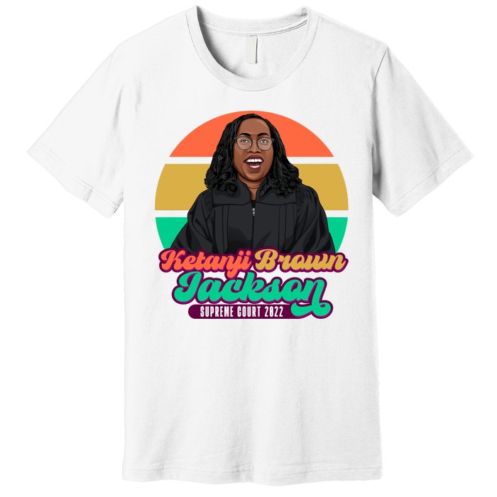 Kentanji Brown Jackson Supreme Court 2022 Notorious KBJ Premium T-Shirt