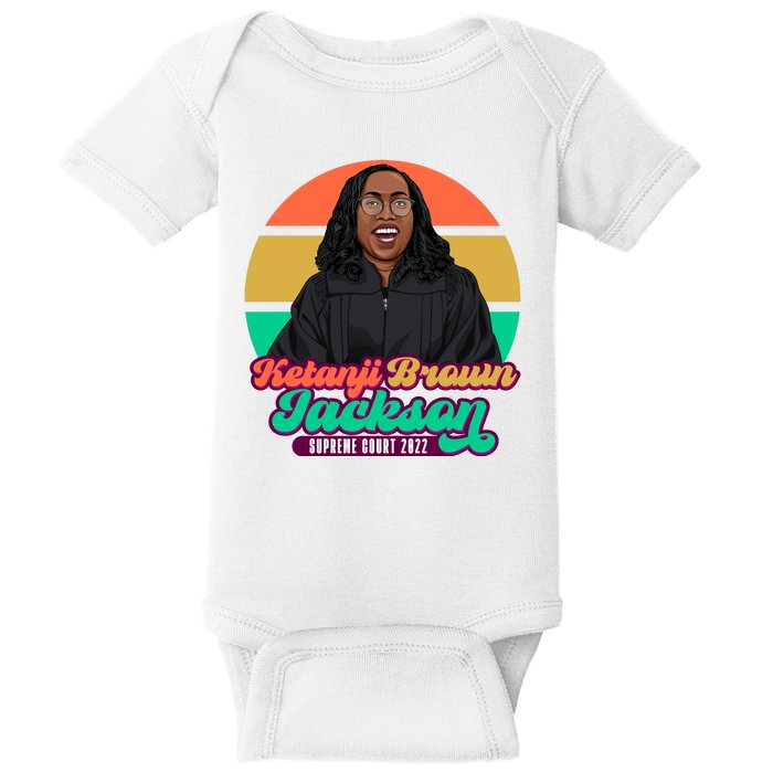 Kentanji Brown Jackson Supreme Court 2022 Notorious KBJ Baby Bodysuit