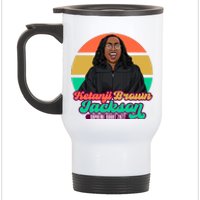 Kentanji Brown Jackson Supreme Court 2022 Notorious KBJ Stainless Steel Travel Mug