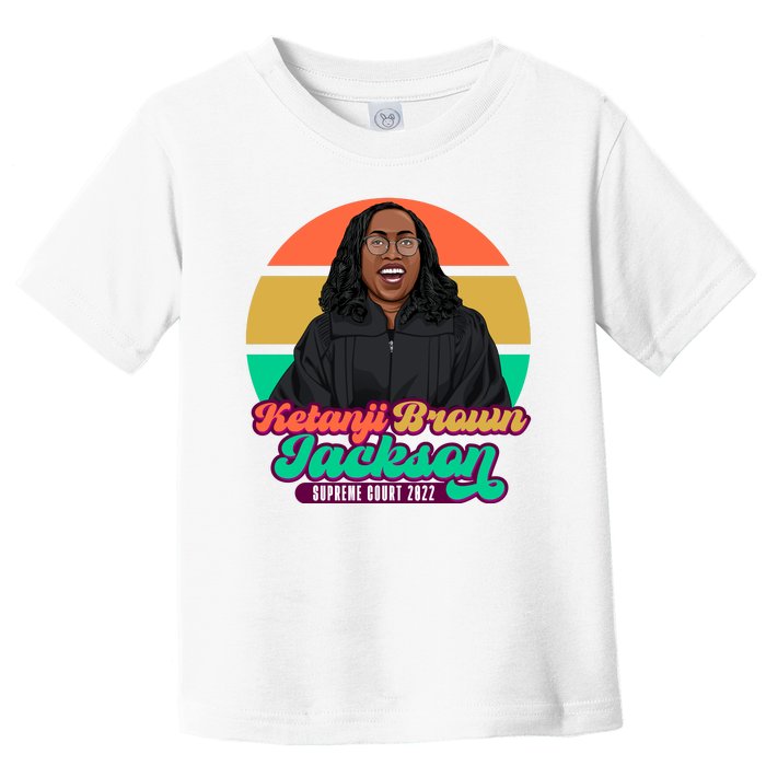 Kentanji Brown Jackson Supreme Court 2022 Notorious KBJ Toddler T-Shirt