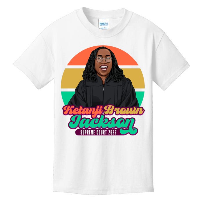 Kentanji Brown Jackson Supreme Court 2022 Notorious KBJ Kids T-Shirt