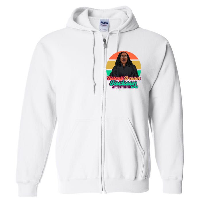 Kentanji Brown Jackson Supreme Court 2022 Notorious KBJ Full Zip Hoodie