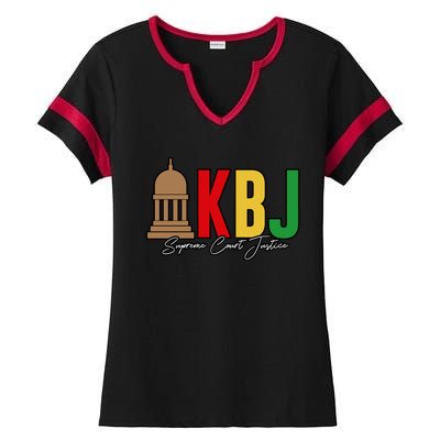 Kentanji Brown Jackson Supreme Court 2022 Notorious KBJ Ladies Halftime Notch Neck Tee