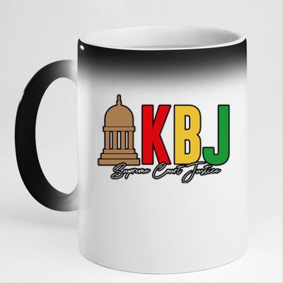 Kentanji Brown Jackson Supreme Court 2022 Notorious KBJ 11oz Black Color Changing Mug