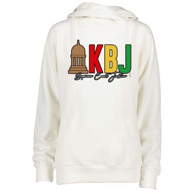 Kentanji Brown Jackson Supreme Court 2022 Notorious KBJ Womens Funnel Neck Pullover Hood