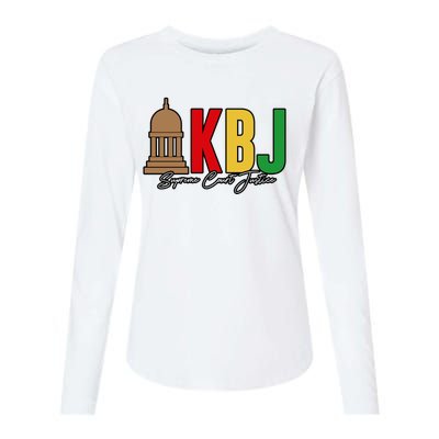 Kentanji Brown Jackson Supreme Court 2022 Notorious KBJ Womens Cotton Relaxed Long Sleeve T-Shirt