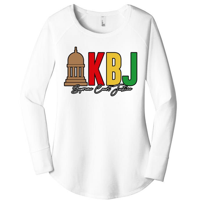 Kentanji Brown Jackson Supreme Court 2022 Notorious KBJ Women's Perfect Tri Tunic Long Sleeve Shirt