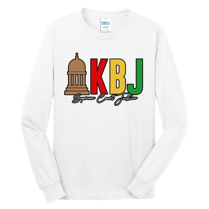 Kentanji Brown Jackson Supreme Court 2022 Notorious KBJ Tall Long Sleeve T-Shirt