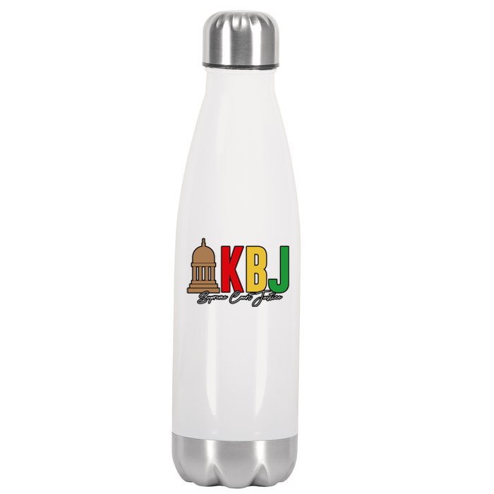 Kentanji Brown Jackson Supreme Court 2022 Notorious KBJ Stainless Steel Insulated Water Bottle