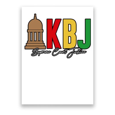 Kentanji Brown Jackson Supreme Court 2022 Notorious KBJ Poster