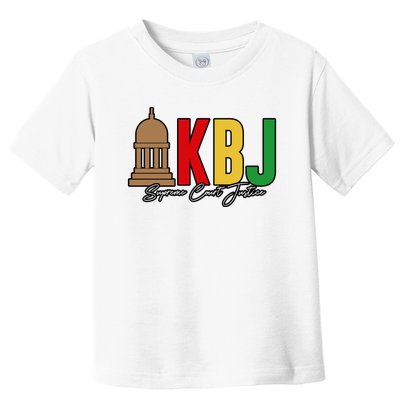 Kentanji Brown Jackson Supreme Court 2022 Notorious KBJ Toddler T-Shirt