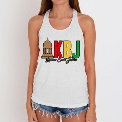 Kentanji Brown Jackson Supreme Court 2022 Notorious KBJ Women's Knotted Racerback Tank